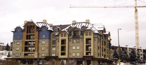 The Highmark development sits vacant at the corner of Apres Ski Way and Village Drive in Steamboat Springs on Nov. 29, 2007.
