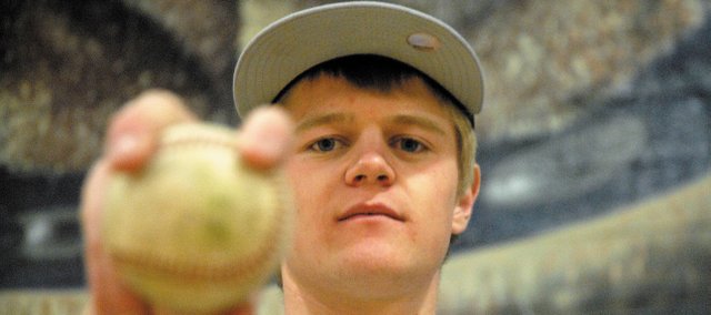 Senior Nathan Hill is half of the Moffat County High School boys varsity baseball team’s one-two punch atop the pitching rotation, along with Hayden’s Ben Williams. The combo of Hill and Williams will have plenty of support behind them, as Halen Raymond, Bubba Ivers, Mark Doolin and Ivan Nielsen contribute to a strong overall pitching staff.