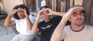 E.O.E. includes, from left, David Hyman, Gabriel Velasco and Billy Franklin. The group plays at 9 p.m. Saturday at Ghost Ranch Saloon.