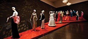 “Yves Saint Laurent: The Retrospective” exhibit is seen at the Denver Art Museum.