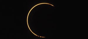 Imagine seeing something like this in the sky (using a safe solar filter, of course) on May 20. That’s when the moon will slip between the Earth and the sun and create an annular, or ring, eclipse across the American southwest. From Northwest Colorado, the event will be off center, perhaps resembling this image of the sun taken during the annular solar eclipse of May 30, 1984, from Gainesville, Ga.