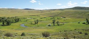 The conserved Elkhead and Agner Mountain ranches, which are operated as one unit by two different owners, are about 15 miles north of Hayden in the foothills of the Elkhead Mountains.