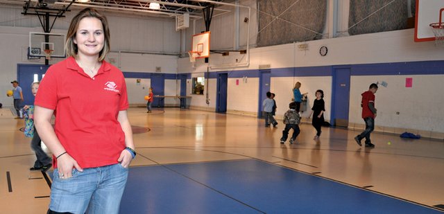 Kadi Scott, a Moffat County High School senior, pauses for a photo Wednesday at the Boys & Girls Club of Craig, where she works as a junior staff member. Scott took third place at the Boys & Girls Clubs of America’s Youth of the Year state competition in late March and was awarded a full-ride scholarship to Adams State College, where she plans to study elementary special education.