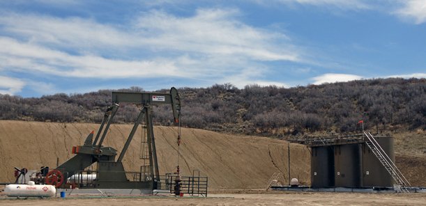 Quicksilver Resources, Inc. is currently producing oil from its Stoddard Well (above) located off of Fawn Creek Trail about five miles south of Craig. Five more wells are scheduled to come online in that area before the end of the summer. The Moffat County Commission on Thursday approved a conditional use permit for Quicksilver to build the Stoddard Central Tank Battery, which will serve as a collection and transport facility for the oil produced from those six wells.