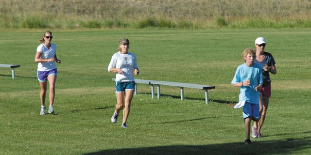 Local residents run in the Wake the Whittler 5K on June 16. Friends of Moffat County Education hosted the race during the Whittle the Wood Rendezvous weekend, and has scheduled another 5K and family fun run for Aug. 4. The Dew Blaster 5K Run/Walk and One-Mile Family Fun Run will take place 8 a.m. at Loudy-Simpson Park.