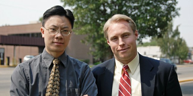Han Ng, left, and Matt Tjosvold recently received promotions following Brett Barkey’s appointment to 14th Judicial District Attorney. Ng has accepted the position of assistant district attorney and will continue to serve the 14th from Grand County. Tjosvold will remain in Craig serving as chief deputy district attorney for Moffat County.