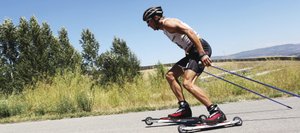 Steamboat Springs' Todd Lodwick skates away with his 20th National Championship earlier this summer. Lodwick and the rest of the Nordic combined team leaves Nov. 17 for the 2012-13 season.