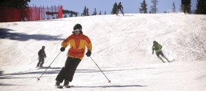 Guests enjoy freeskiing to open the U.S. Ski Team Speed Center at Copper Mountain. Thanks to 87 new HKD automatic snow guns, it’s a speed course that is the only one of its kind in the world this early in the season, allowing racers to reach speeds of up to 75 mph.