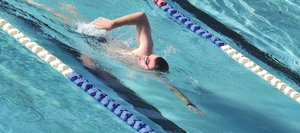 David Rooke swims laps at the Old Town Hot Springs pool in Steamboat Springs. The downtown fitness facility is in the early planning stages of a capital campaign for a major expansion. One of the things the facility is hoping to improve is its lap pool.