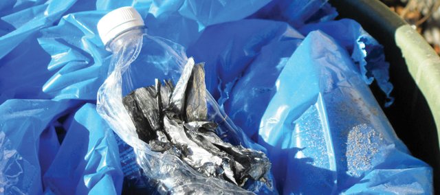 Oak Creek Fire Protection District Chief Chuck Wisecup said Wednesday that the devices found were plastic bottles filled with aluminum foil and a cleaning agent suspected to be toilet bowl cleaner. The fire department is encouraging anyone who finds one of the devices to avoid them and to call 911 because the detonated remains can be dangerous to handle.