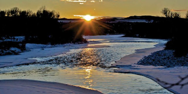 "Yampa Solstice Sunset," by Peter Bergmann, was featured in last year's Waving Hand Review, an annual literary magazine produced by Colorado Northwestern Community College that showcases works by local residents or about Northwestern Colorado. CNCC currently is accepting submission's for this year's edition.