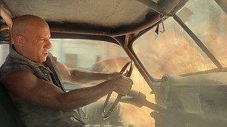 High speeds and heavy flames are business as usual for racer Dominic Toretto (Vin Diesel) in "The Fate of the Furious." The eighth movie in the series about highly skilled drivers sees them take on a global cyber-terrorist.
