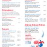 Calzones, Appetizers, Salads, Wings....