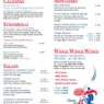 Calzones, Appetizers, Salads, Wings....