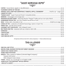 Breakfast Menu