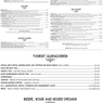 Lunch Menu
