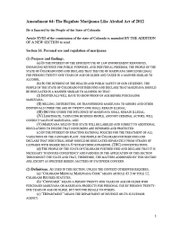 Amendment on Amendment 64