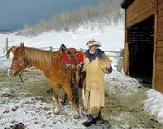 cowboy skier