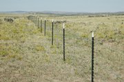 The largest pasture on this ranch near Big Gulch was fenced with help from Natural Resources Conservation Services funding through the Wildlife Habitat Incentives Program. Other projects include improvements to the livestock watering system that also will benefit sage grouse in the area.