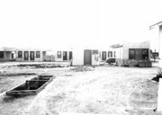 The courtyard of the Moffat Lodge, built in the early 1930s at 510 W. Victory Way. Photographer: George Welch