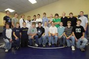 Front row, from left: Cody Pacheco, Cody Nelson, Gharrett Kohr, Aaron Nielson, Ethan Kinner, Todd Stewart, Nate Moon, Kye Adams, Jacob Blevins and Brent Juergens; back row, from left, Matt Linsacum, Cody Adams, A.C. Crofts, Nathan Tomlin, Troy Vernon, Nick Chew, Jesse Breslin, Charlie Griffiths, Halen Raymond, Scott Mann, Ben Winslow and Chance Peterson.