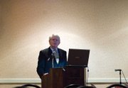 Vince Matthews, state geologist and director for the Colorado Geological Survey, spoke about the global demand for energy and minerals and the implications for Colorado. He was the first speaker for Fueling Thought Energy Summit 2009, hosted by Yampa Valley Partners at the Holiday Inn of Craig.