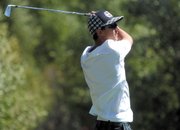 MCHS junior Ethan O’Mailia watches his shot soar Thursday at Yampa Valley Golf Course. O’Mailia finished the tournament with a 101.