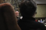 Craig City Council member Terry Carwile expresses his opinion about how the city should address deer in Craig. There was standing room only in the council’s chamber during the discussion, but the council took no formal action on the issue.