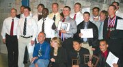 The Colorado Northwestern Community College flight team poses after the National Intercollegiate Flying Association’s Region 1 competition in the fall.