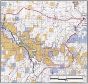 The “Journey 65 Million Years in 65 Miles” self-guided tour begins and ends in Craig and makes a loop that includes Colorado Highway 13, Moffat County Road 17, Bureau of Land Management Road 1594 and U.S. Highway 40.