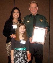 Gary Nichols poses with his wife, Linda, and daughter, Tiana, on Jan. 12 in Denver during the Colorado Cattlemen’s Association Mid-Winter Conference and Banquet. Nichols was recognized by the CCA as the 2011 Officer of the Year.