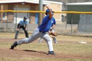 Sheldon Greenwood, a Moffat County High School sophomore, throws a pitch Saturday against Eagle Valley at Craig Middle School.
