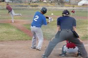 Moffat County High School senior Carlos Maldonado takes a cut at a pitch during the MCHS varsity baseball team’s Saturday home game against Palisade. With a pair of losses to the league leaders, MCHS has a season record of 3-11 overall and 1-7 in the Western Slope League.