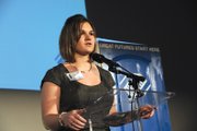 Kadi Scott makes a speech at the Boys & Girls Clubs of America’s Youth of the Year state competition in late March at the Denver Art Museum. The Moffat County High School senior competed against 14 other teenagers from across Colorado and took third place in the event.