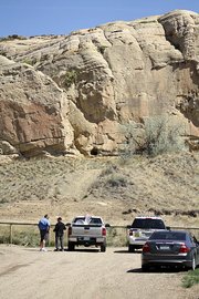 Authorities from the Craig Police Department and Moffat County Sheriff's Office are investigating a death in Craig at the sandrocks.