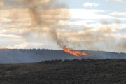 A fire broke out Monday north of Craig near Moffat County Roads 89 and 103. The Agee fire, which was ignited by a lightning strike, could be seen from Colorado Highway 13, near mile-marker 107. The fire, which is under control, burned roughly 70 acres.