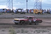 Andrew George won the hobby stock car race Saturday night at Thunder Ridge Motorsports Park. It was George’s third time at the track, which he said is “exciting for the drivers.”