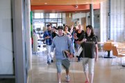 A crowd of new students walked down the halls of the new Colorado Northwestern Community College Craig campus. The local campus, along with the Rangely campus, hosted new student orientation Saturday.