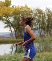 Junior Brenna Ciesco placed second in Moffat County's race in Rifle Thursday. Ciesco led the Bulldogs in the race, finishing in 20:15.
