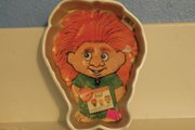 This troll-shaped baking pan is one of many unique items Sacks Yampa Avenue owner Peggy Satterwhite has found in storage units she has won at auctions. It is now available for sale, with other items, in the store.