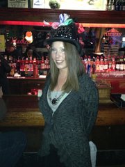 Samantha Cast was at Mather's to celebrate the New Year, and had a resolution to do her best at making life decisions.