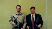 Steamboat Springs Colorado Parks and Wildlife officials Bill Atkinson and Steve Baumgardner were honored in February during an awards banquet. Atkinson was named Outstanding Biologist of the Year, and Baumgardner was named Outstanding Property Technician of the Year.